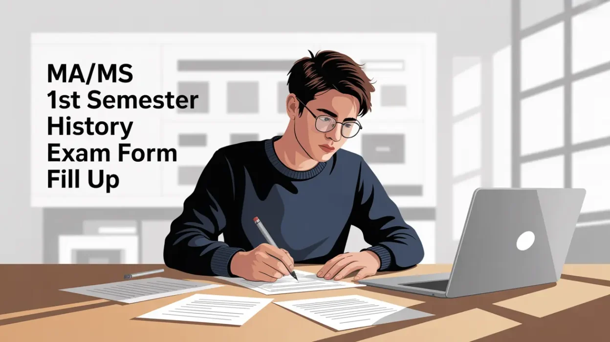 MAMS 1st Semester History Exam Form Fill Up